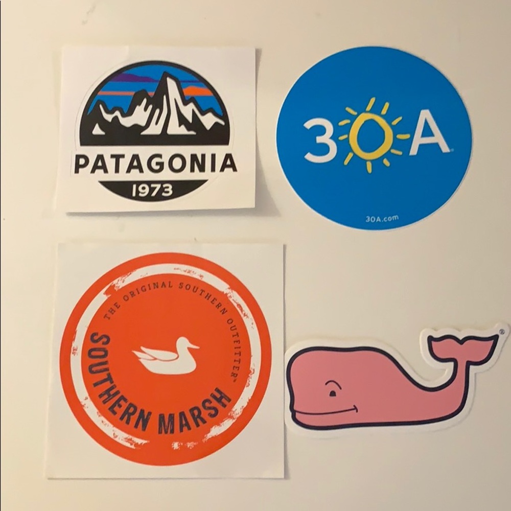 Southern preppy sticker bundle